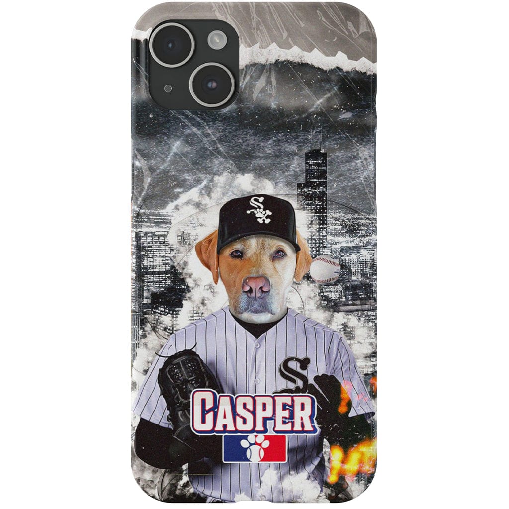 &#39;Chicago White Paws&#39; Personalized Phone Case