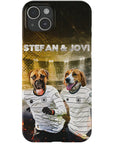 'Alemania Doggos' Funda personalizada para teléfono con 2 mascotas