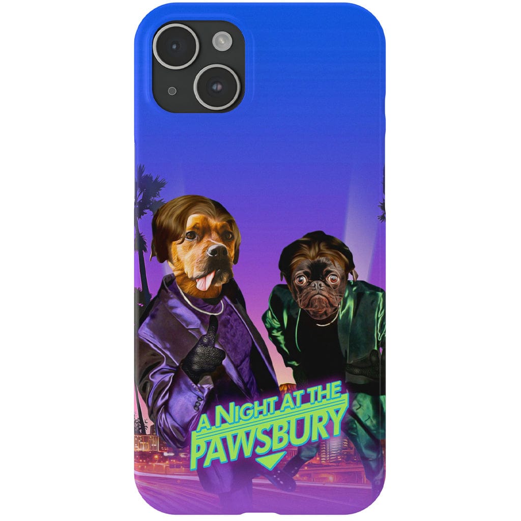 &#39;A Night at the Pawsbury&#39; Personalized 2 Pet Phone Case