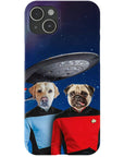 'Doggo-Trek' Personalized 2 Pet Phone Case