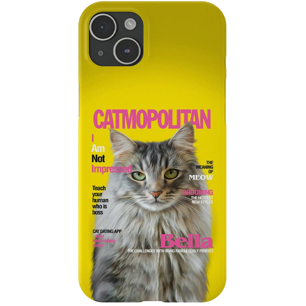 &#39;Catmopolitan&#39; Personalized Phone Case