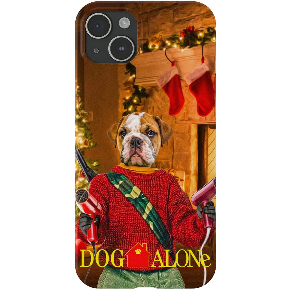 &#39;Dog Alone&#39; Personalized Phone Case