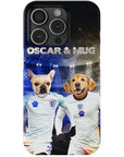 Funda personalizada para teléfono con 2 mascotas 'England Doggos'