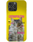 'Catmopolitan' Personalized Phone Case
