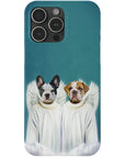 '2 Angels' Personalized Pets Phone Case