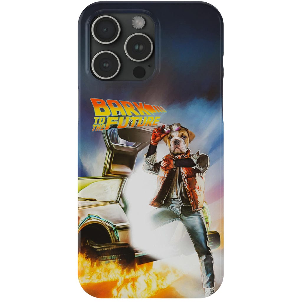 &#39;Bark to the Future&#39; Personalized Phone Case