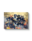 'Pittsburgh Doggos' Personalized 6 Pet Canvas