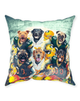 'Green Bay Doggos' Personalized 6 Pet Throw Pillow