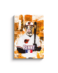 'Baltimore Dogorioles' Personalized Pet Canvas