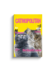 'Catmopolitan' Personalized 2 Pet Canvas