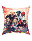'Cleveland Doggos' Personalized 5 Pet Throw Pillow