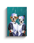 'The Nurses' Personalized 2 Pet Canvas
