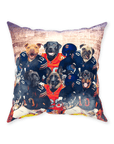 'Chicago Doggos' Personalized 6 Pet Throw Pillow