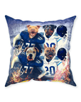 'Tennessee Doggos' Personalized 4 Pet Throw Pillow