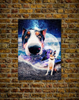 'Doggo in Space' Personalized Mini Portrait