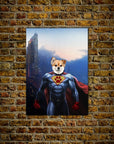 The Super Dog: Personalized Dog Mini Portrait