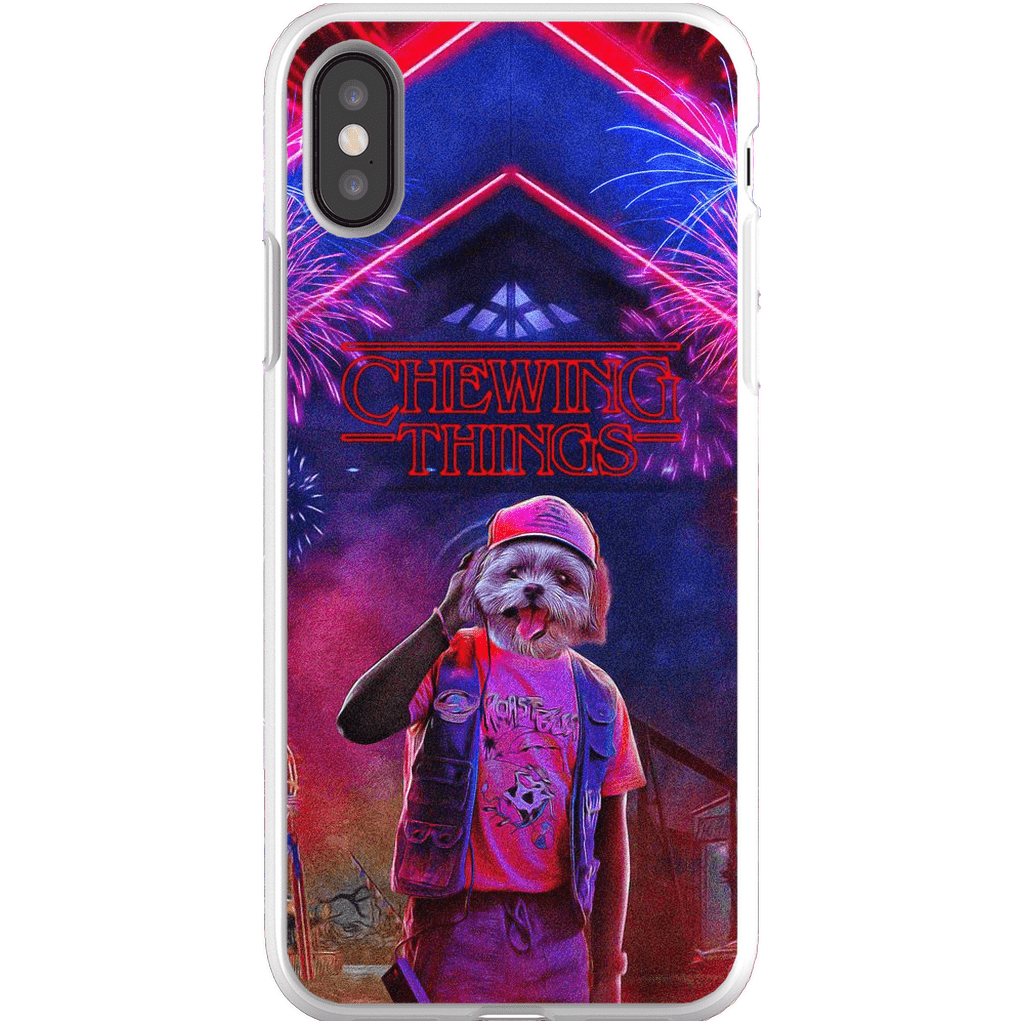 &#39;Chewing Things&#39; Personalized Phone Case