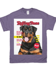Camiseta personalizada para mascotas 'Rolling Bone'