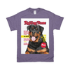 Load image into Gallery viewer, &#39;Rolling Bone&#39; Personalized Pet T-Shirt