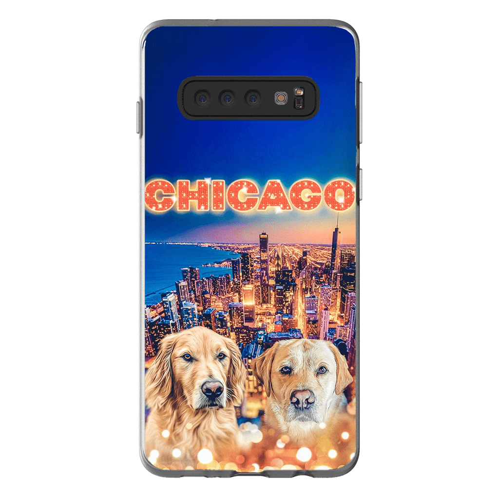 &#39;Doggos Of Chicago&#39; Personalized 2 Pet Phone Case