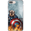 Load image into Gallery viewer, &#39;Captain Doggmerica&#39; Personalized Phone Case
