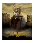 'Lord Of the Meows' Personalized Pet Standing Canvas