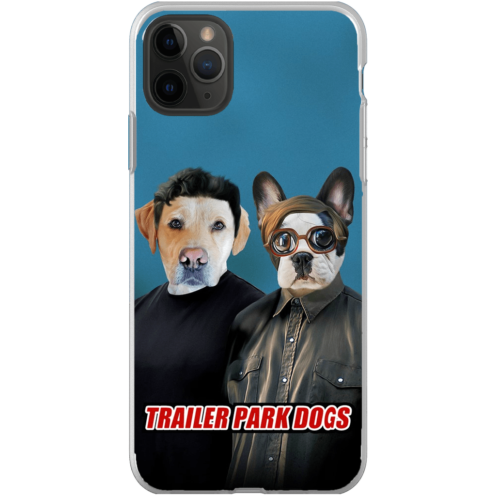 &#39;Trailer Park Dogs 1&#39; Personalized 2 Pets Phone Case