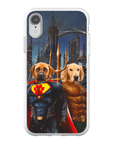 'Superdog & Aquadog' Personalized 2 Pet Phone Case