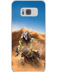 'The Motocross Rider' Personalized Phone Case