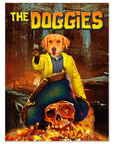 Póster personalizado para mascotas 'Los Doggies'