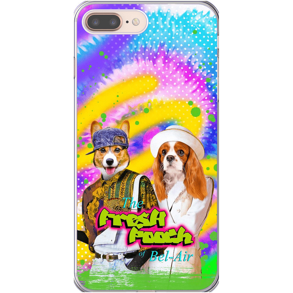 &#39;The Fresh Pooch&#39; Personalized 2 Pet Phone Case