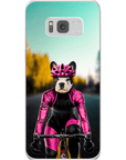 'The Female Cyclist' Personalized Phone Case