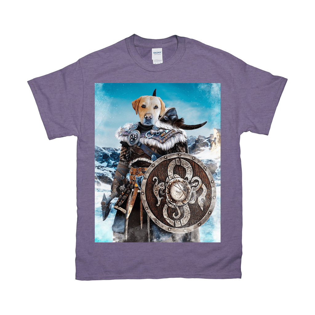 Camiseta personalizada para mascotas &#39;Guerrero vikingo&#39;