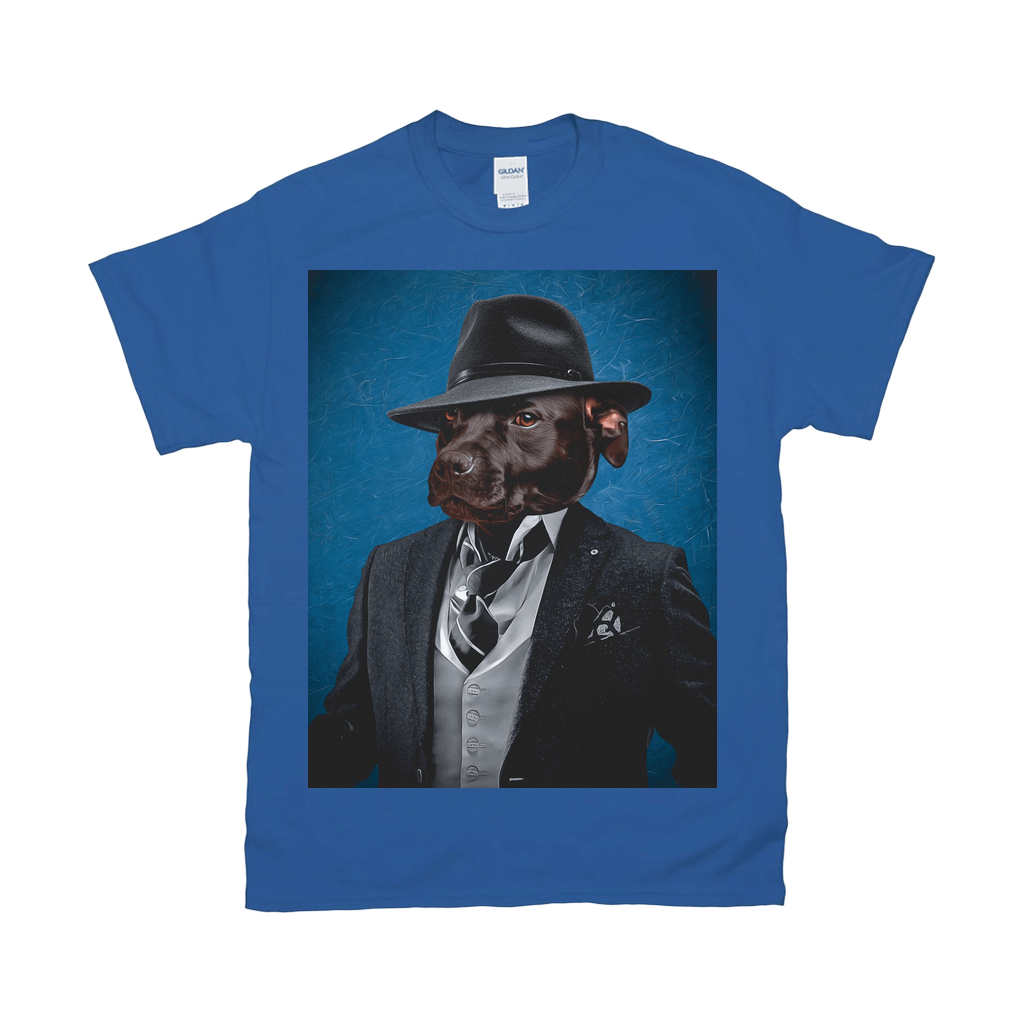 &#39;The Mobster&#39; Personalized Pet T-Shirt