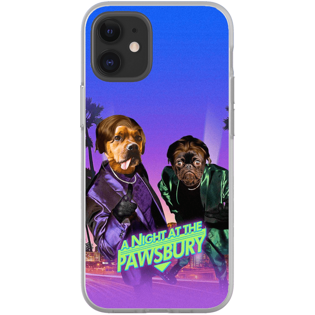 &#39;A Night at the Pawsbury&#39; Personalized 2 Pet Phone Case