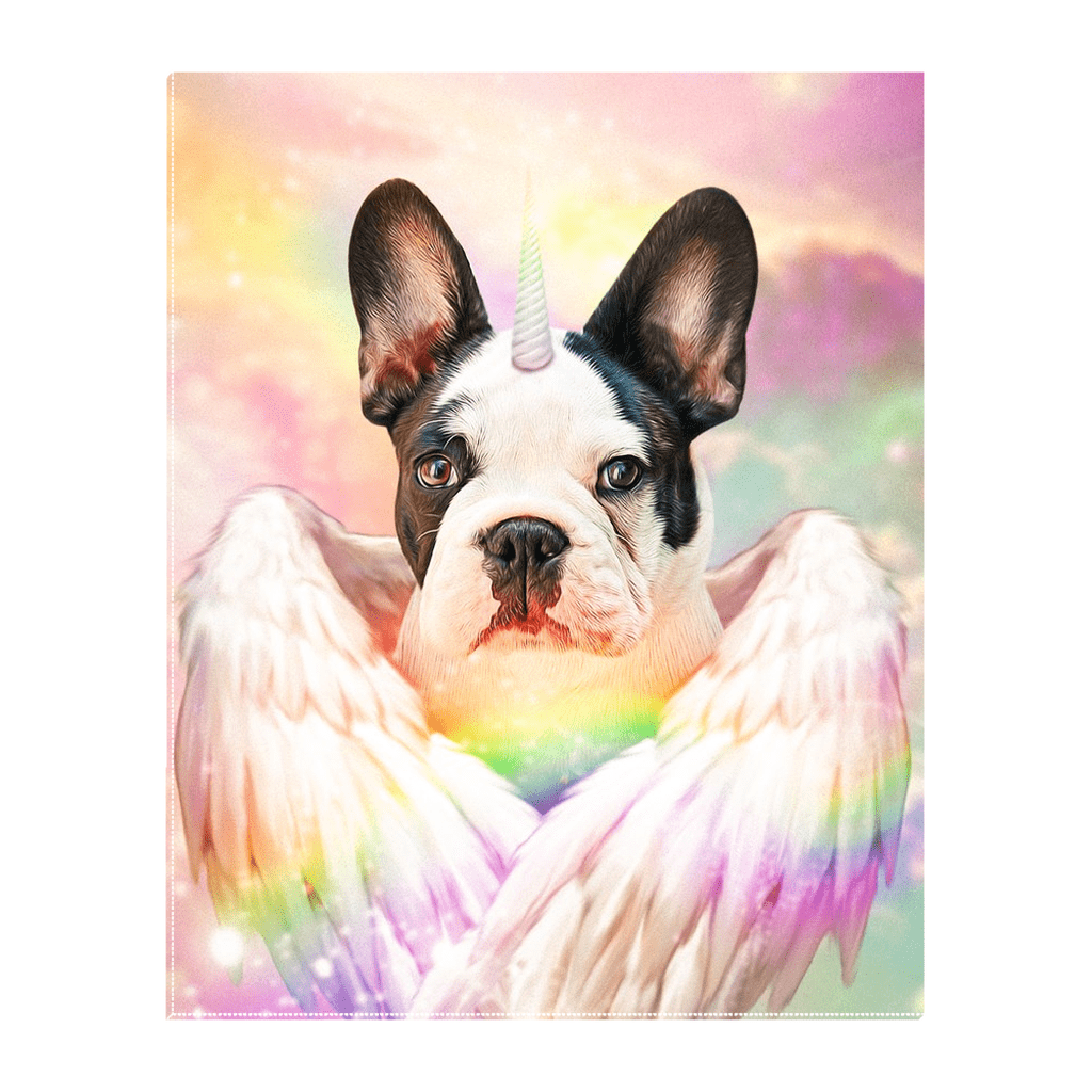 &#39;The Unicorn&#39; Personalized Pet Standing Canvas