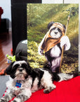 Dogg-E-Wok Personalized Canvas
