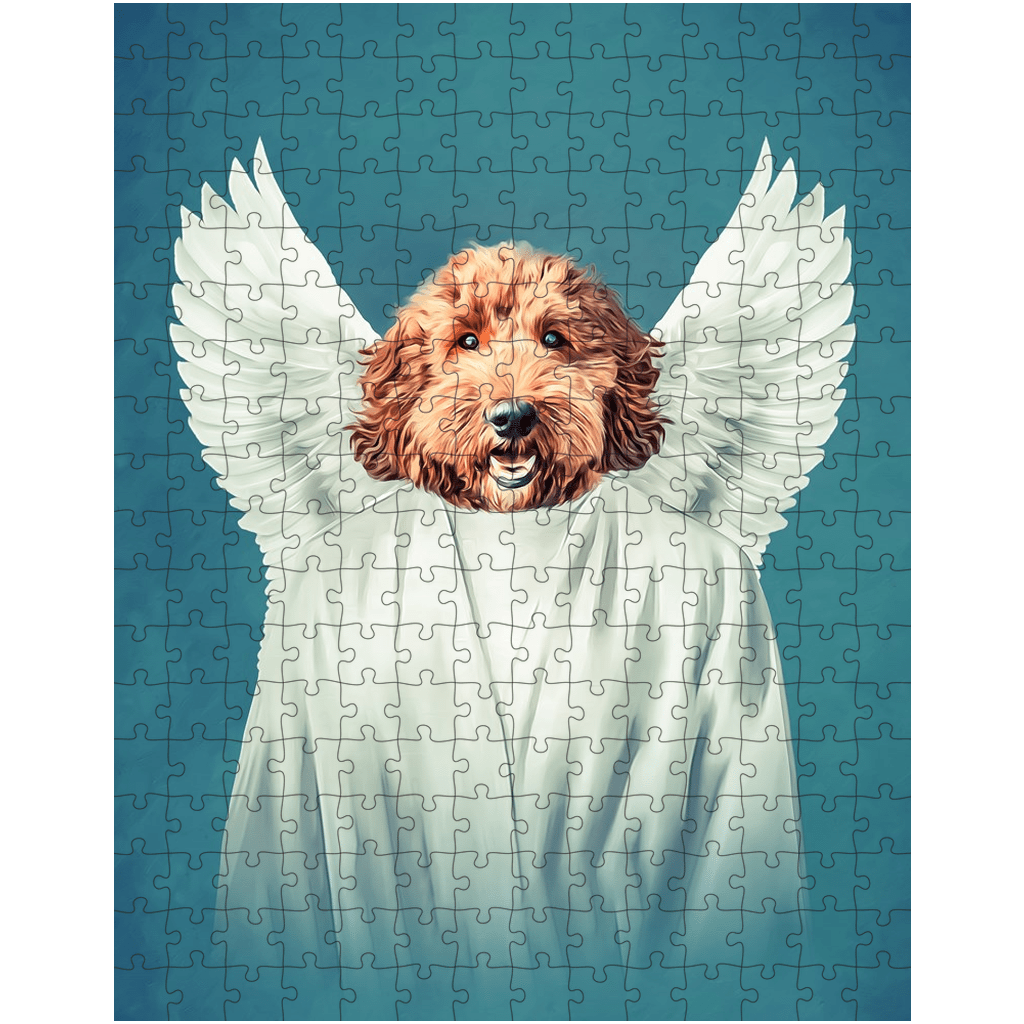 &#39;The Angel&#39; Personalized Pet Puzzle