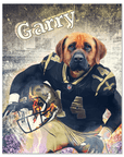 Póster Mascota personalizada 'New Orleans Doggos'