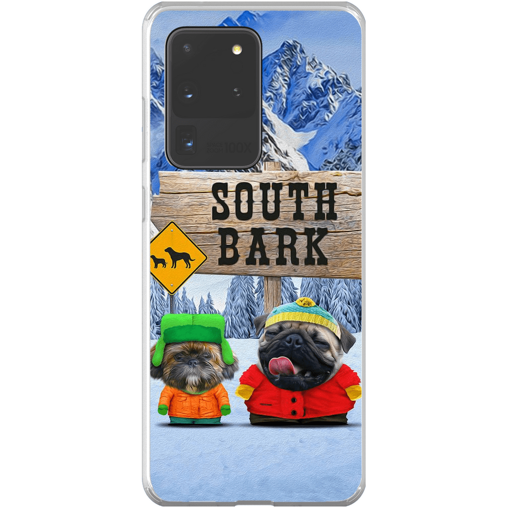 &#39;South Bark&#39; Personalized 2 Pet Phone Case