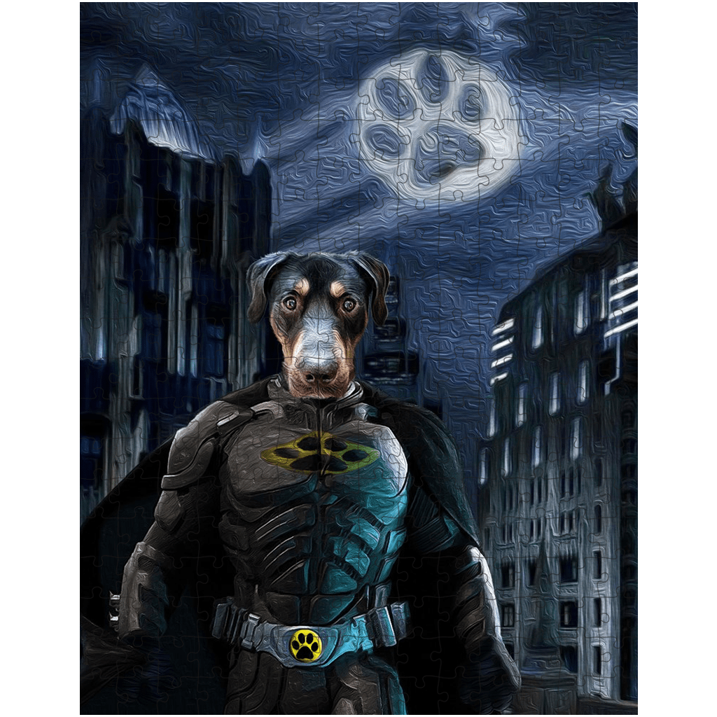 Puzzle personalizado para mascotas &#39;El Batdog&#39;