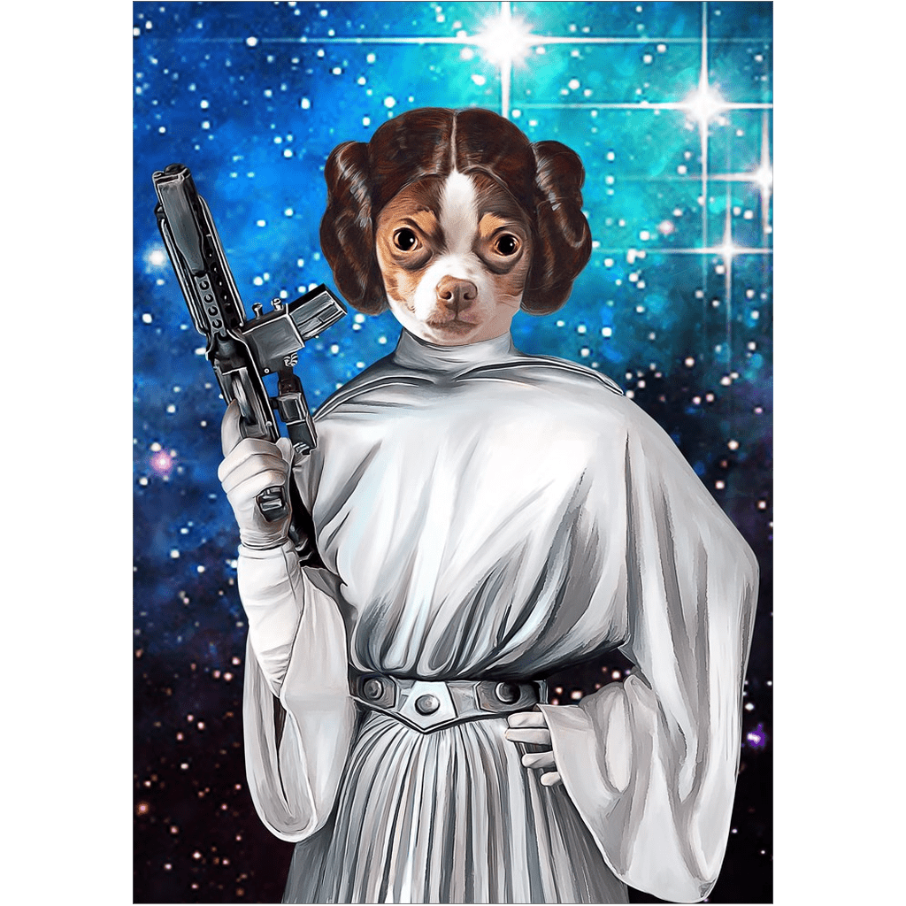 &#39;Princess Leidown&#39; Personalized Dog Poster