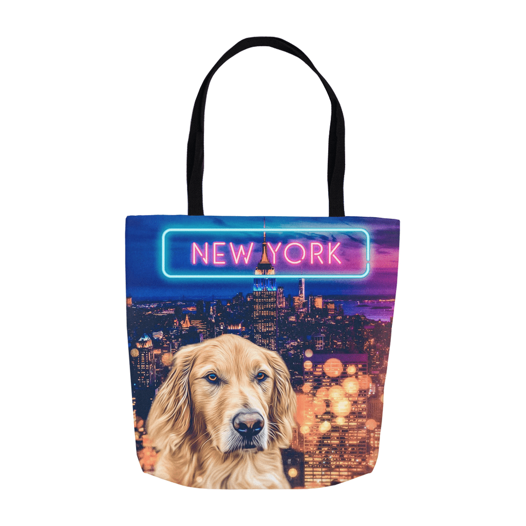 &#39;Doggos of New York&#39; Personalized Tote Bag