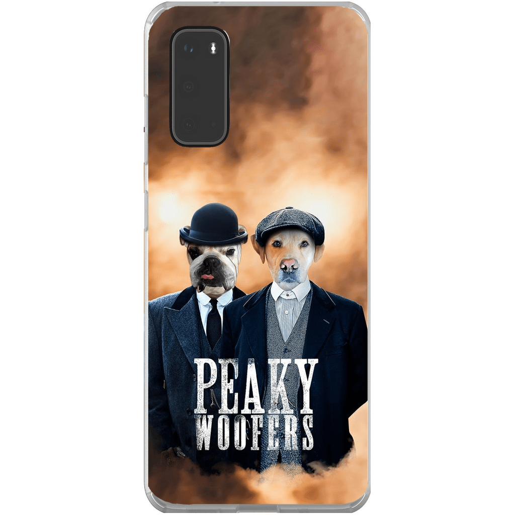 &#39;Peaky Woofers&#39; Personalized 2 Pet Phone Case