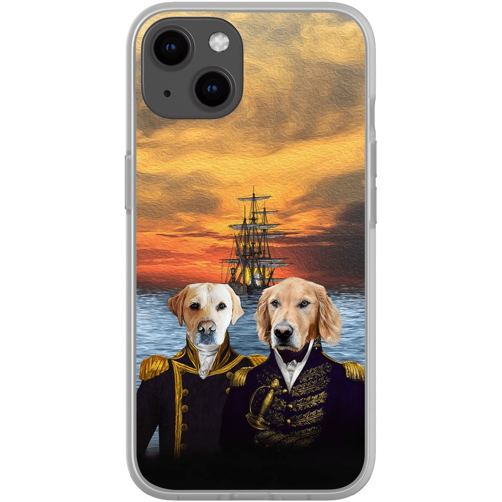 &#39;The Explorers&#39; Personalized 2 Pet Phone Case