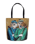 'The Golfers' Personalized 2 Pet Tote Bag