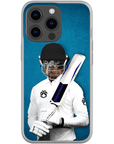 'The Cricket Player' Personalized Phone Case