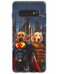 'Superdog & Aquadog' Personalized 2 Pet Phone Case