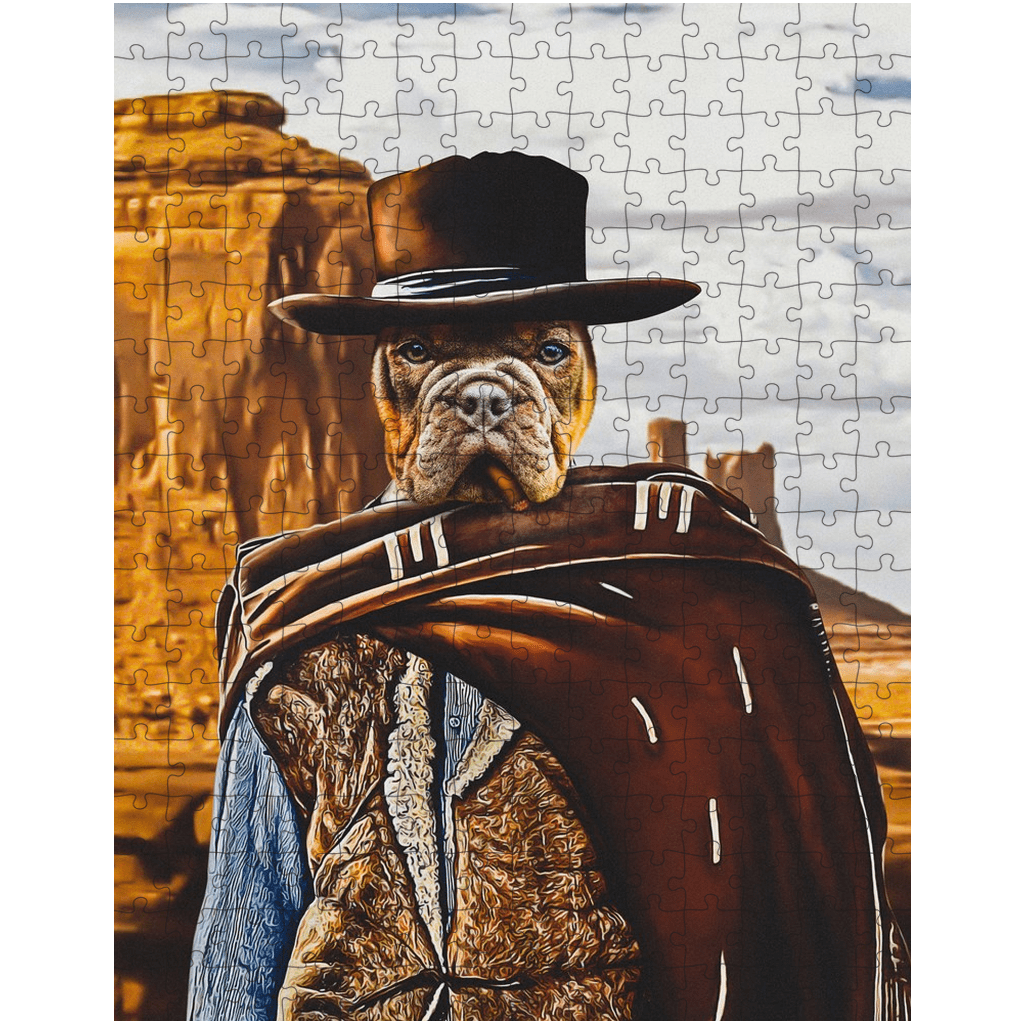 &#39;The Good the Bad and the Fury&#39; Personalized Pet Puzzle