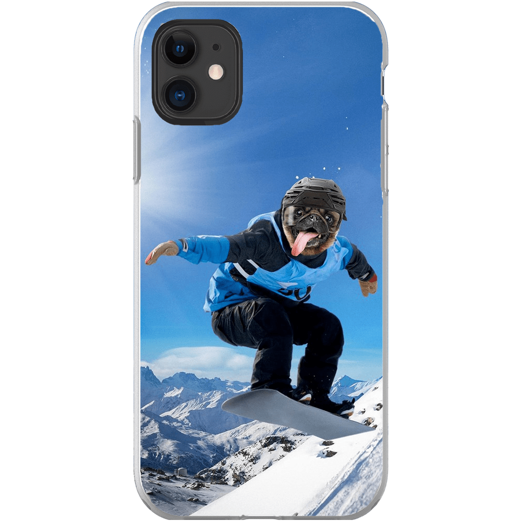 'The Snowboarder' Personalized Phone Case